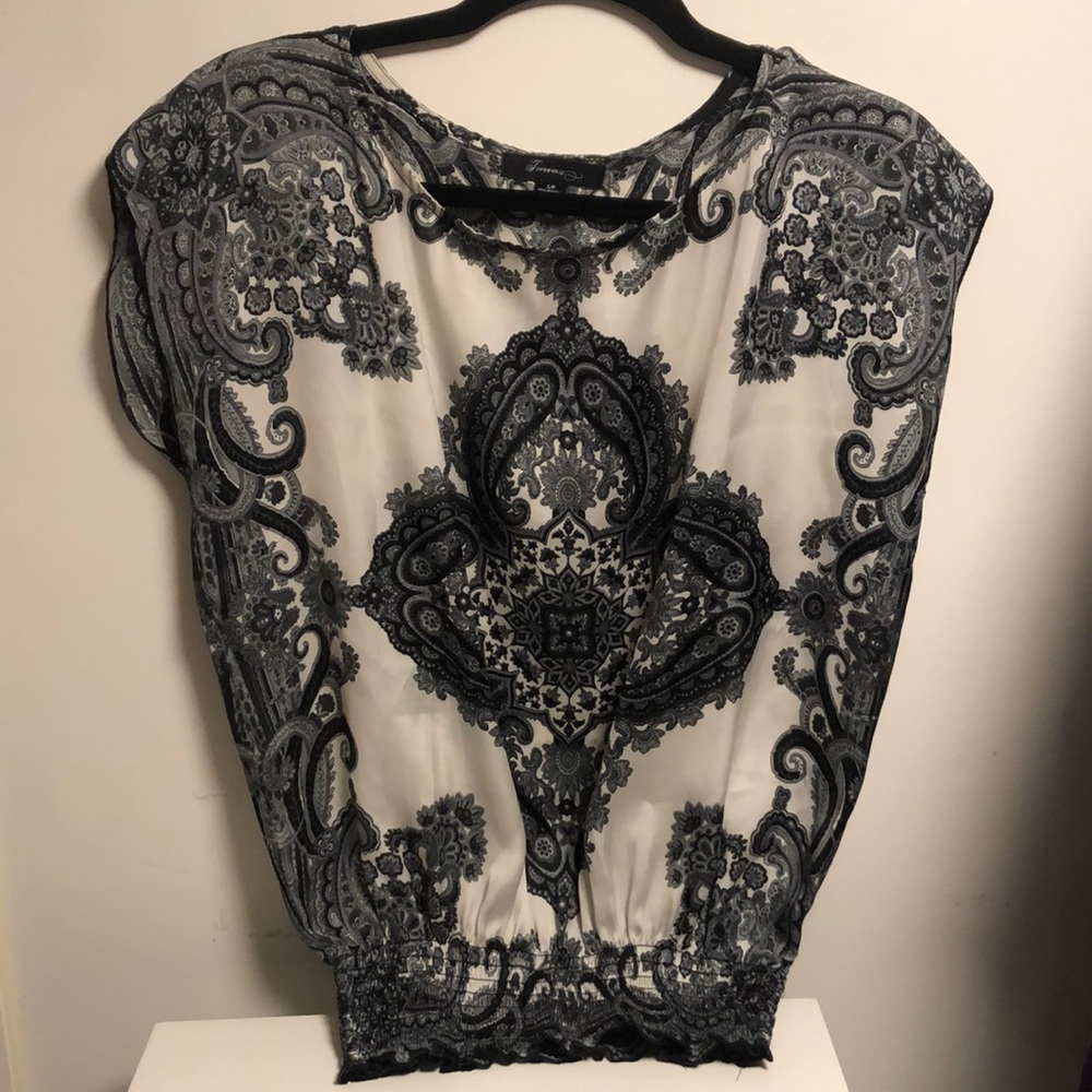 Forever 21 Blouse with Elastic Bottom